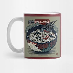 Vintage ramen bowl Mug